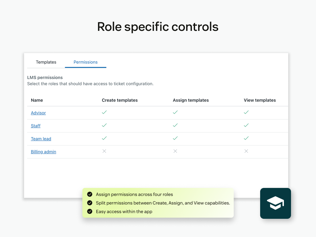 Conversation Training Simulator dashboard view — WEM app on the Zendesk Marketplace